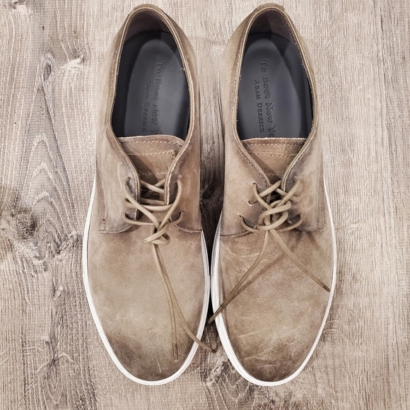 NEW To Boot New York Grand Sneaker Antelope Color - Picture 2 of 8